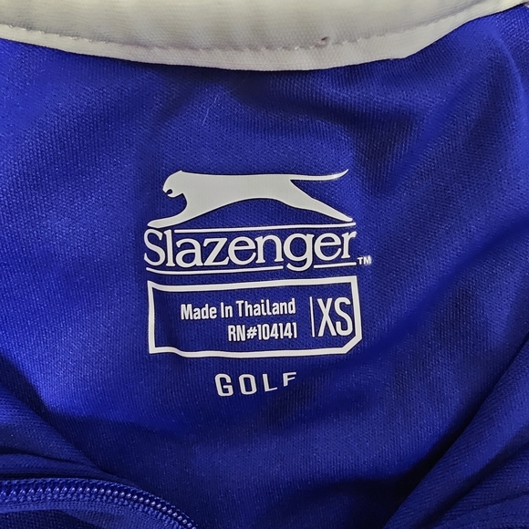 SLAZENGER Golf Athletic Sleeveless Polo Shirt White Womens XSmall - Picture 2 of 11